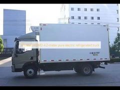 Sinotruk HOWO 4,2 meter puur elektrische koelwagen