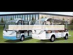 4-8 Persoons Elektrisch Sightseeing Voertuig met 72V 4-7.5KW AC DPD Motor en 30KM/u Max. Snelheid